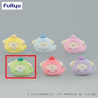 【サンリオ】【Dグリーン】ポムポムプリン パステルキャンディおばけマスコット