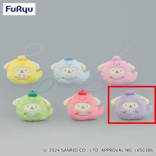 【サンリオ】【Fパープル】ポムポムプリン パステルキャンディおばけマスコット