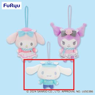 【サンリオ】【Cシナモロール】サンリオキャラクターズ 推しふわエアポートマスコット