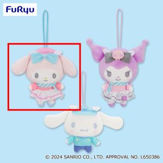 【サンリオ】【Aマイメロディ】サンリオキャラクターズ 推しふわエアポートマスコット