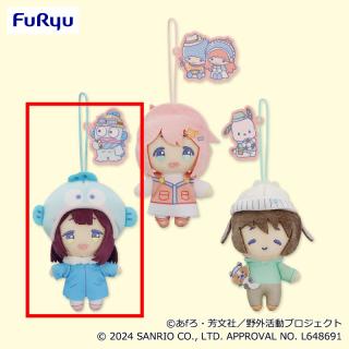 【サンリオ】【C土岐綾乃×ハンギョドン】ゆるキャン△ SEASON3×サンリオキャラクターズ コラボマスコット①