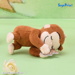 【おさるのジョージ】【Cねころび】おさるのジョージ　マスコット　だっこ