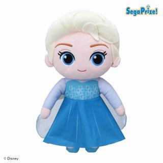 【ディズニー】【Aエルサ】アナと雪の女王　Mぬいぐるみ　“エルサ＆アナ”