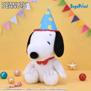 【スヌーピー】SNOOPY(TM)　LLぬいぐるみ　ハッピーバースデー