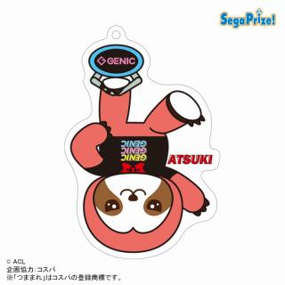 【GENIC】【A:ATSUKI】GENIC　ANIMAL COORDY　UFOつままれ　アクリルキーチェーン