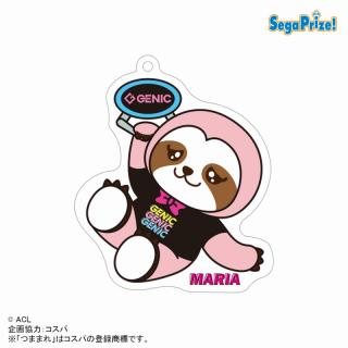 【GENIC】【E:MARIA】GENIC　ANIMAL COORDY　UFOつままれ　アクリルキーチェーン