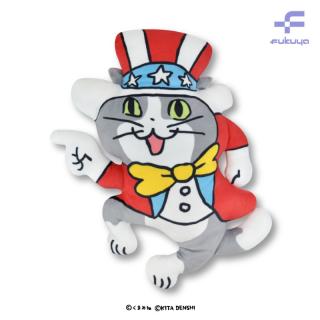 【ジャグラー】仕事猫×ジャグラー　ぬいぐるみクッション