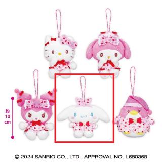 【サンリオ】【Eシナモロール】サンリオキャラクターズ ホテルバカンスちょいデカマスコット