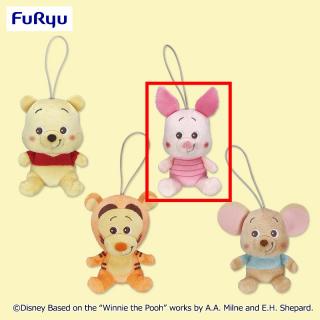 【ディズニー】【Bピグレット】くまのプーさん トイレトロ マスコット