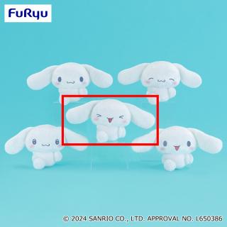 【サンリオ】【Cワクワク+口開け】シナモロール HUGクリップぬいぐるみ
