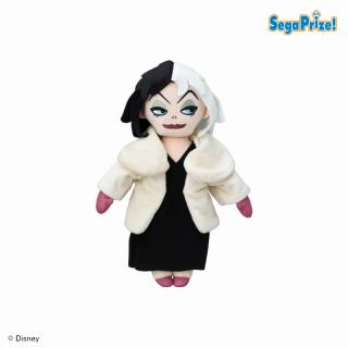 【ディズニー】【Aクルエラ】ディズニーヴィランズ　Dolly Clasica　Mぬいぐるみ　“クルエラ＆ハデス”
