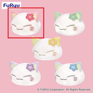 【ねむネコ】【Aピンク】ねむネコ ふんわりカラーぬいぐるみ