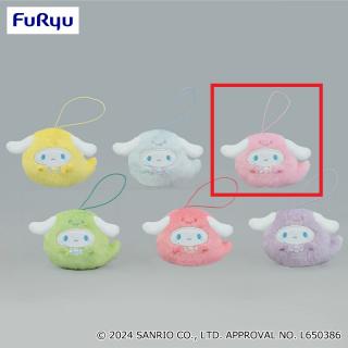 【サンリオ】【Cピンク】シナモロール パステルキャンディおばけマスコット