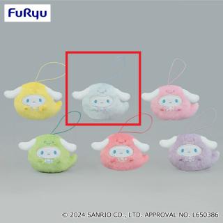 【サンリオ】【Bブルー】シナモロール パステルキャンディおばけマスコット