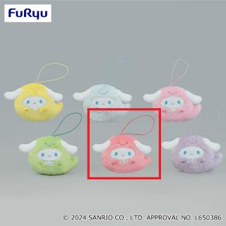 【サンリオ】【Eレッド】シナモロール パステルキャンディおばけマスコット