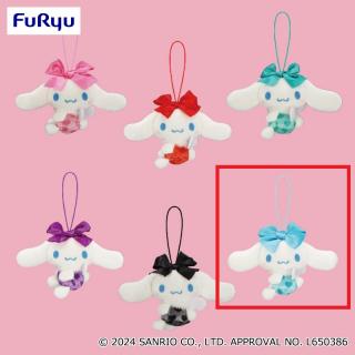 【サンリオ】【Fブルー】シナモロール カラフルハートエンジェルマスコット