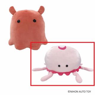 【Bクラゲ】もちぷにうみシリーズ ～メンダコ&クラゲ～ぬいぐるみBIG