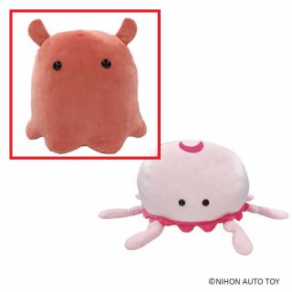【Aメンダコ】もちぷにうみシリーズ　～メンダコ&クラゲ～ぬいぐるみBIG