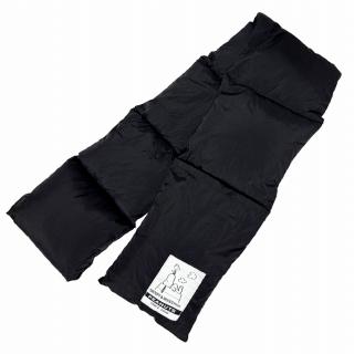 【スヌーピー】【Aブラック】スヌーピー ダウン風コットンマフラー