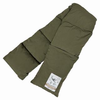 【スヌーピー】【Cカーキ】スヌーピー ダウン風コットンマフラー