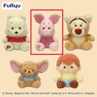 【ディズニー】【Bピグレット】くまのプーさん ミルキーボア マスコット
