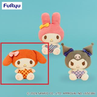 【サンリオ】【Aマイメロディ(赤)】マイメロディ・クロミ レトロチックカラーぬいぐるみ