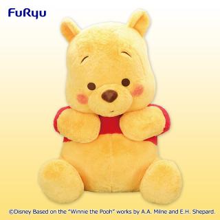 【ディズニー】くまのプーさん FukuFuku おなかいっぱい超超BIGぬいぐるみ