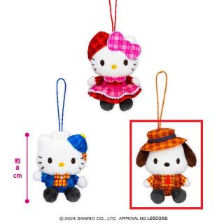 【サンリオ】【Cポチャッコ】サンリオキャラクターズ チェック×チェックマスコット1
