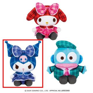 【サンリオ】【Bクロミ】サンリオキャラクターズ チェック×チェックドールBIGタイプ2