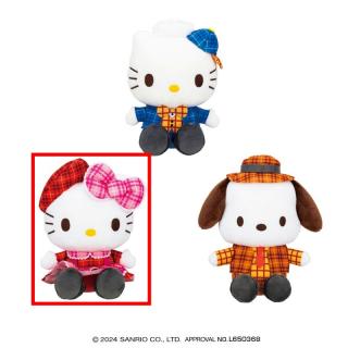 【サンリオ】【Aハローキティ】サンリオキャラクターズ チェック×チェックドール1