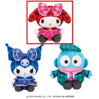 【サンリオ】【Aマイメロディ】サンリオキャラクターズ チェック×チェックドールBIGタイプ2