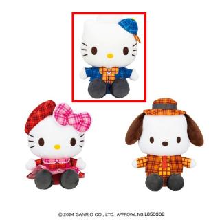 【サンリオ】【Bディアダニエル】サンリオキャラクターズ チェック×チェックドール1
