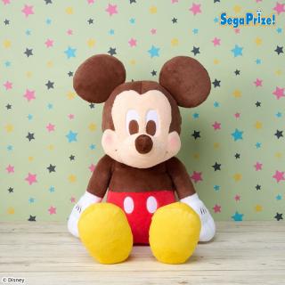 【ディズニー】ミッキーマウス　赤いほっぺ　グランデぬいぐるみ　おすわりVer.