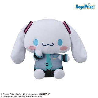 【サンリオ】【シナモロール】初音ミク×シナモロール　Lぬいぐるみ“シナモロール”