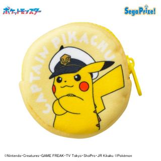 【ポケットモンスター】【Dキャプテンピカチュウ】ポケットモンスター　モンスターボール型ミニポーチVol.3