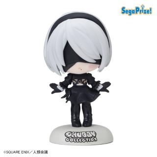 【NieRシリーズ】【Aノーマルカラー】TVアニメ「NieR:Automata Ver1.1a」 CHUBBY COLLECTION プチフィギュア “2B”（EX）
