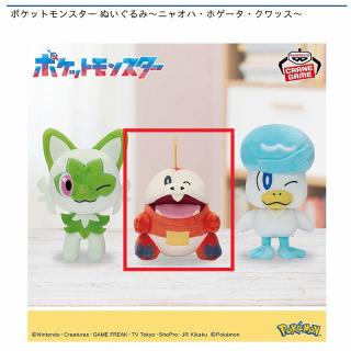 【ポケットモンスター】【Bホゲータ】ポケットモンスター ぬいぐるみ～ニャオハ・ホゲータ・クワッス～