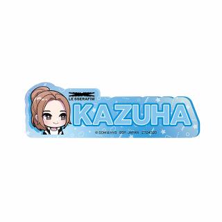 【LE SSERAFIM】【D:KAZUHA】LE SSERAFIM きゅるぽっぷん アクリルネームバッジ
