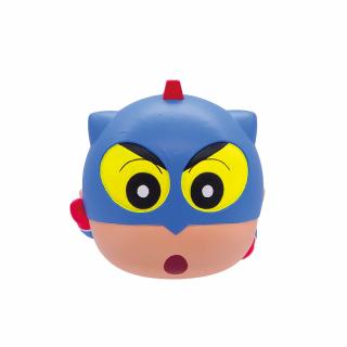 【クレヨンしんちゃん】【Aアクション仮面しんちゃん】クレヨンしんちゃん ボールフィギュア～アクション仮面しんちゃん・シロ・ワニ山さん～