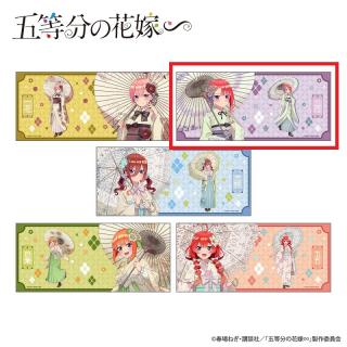【五等分の花嫁】【B中野二乃】五等分の花嫁 大判ラバーマット レトロモダン