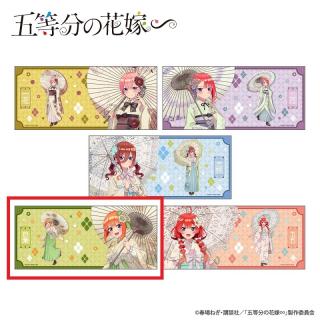【五等分の花嫁】【D中野四葉】五等分の花嫁 大判ラバーマット レトロモダン