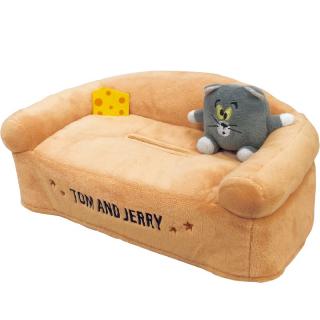 【トムとジェリー】【Aトム】TOM&JERRY マスコット付ティッシュカバー