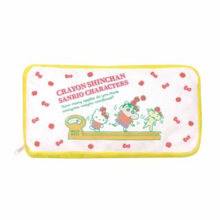 【サンリオ】【B枠イエロー】クレヨンしんちゃん×サンリオキャラクターズ ロングポーチ
