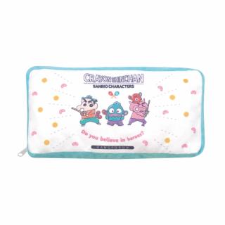 【サンリオ】【C枠ブルー】クレヨンしんちゃん×サンリオキャラクターズ ロングポーチ