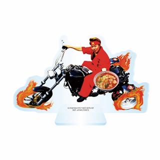【H白根誠店主(バイク)】蒙古タンメン中本 スタンド付きアクリルキーホルダー