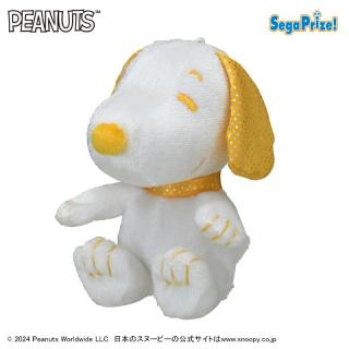 【スヌーピー】【Dイエロー】SNOOPY(TM) マスコット キラキラVer.