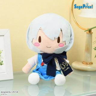 【エヴァンゲリオン】【レイ】エヴァンゲリオンシリーズ　ふわぷち　Preciality　Lぬいぐるみ“レイ”
