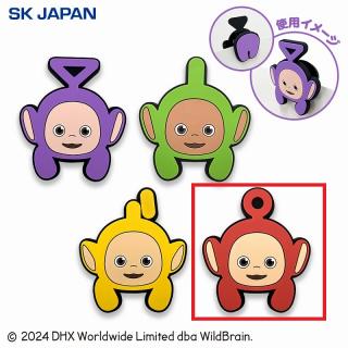 【テレタビーズ】【Dポー】テレタビーズ デフォルメ両面ラバークリップ