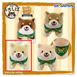 【Bきなこ】忠犬もちしば 10周年スクっとポーズぬいぐるみ