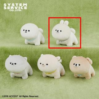 【mofmofriends】【Bネザーランドドワーフ】MOFMOFRIENDS ボールチェーン付きスカーフぬいぐるみ
